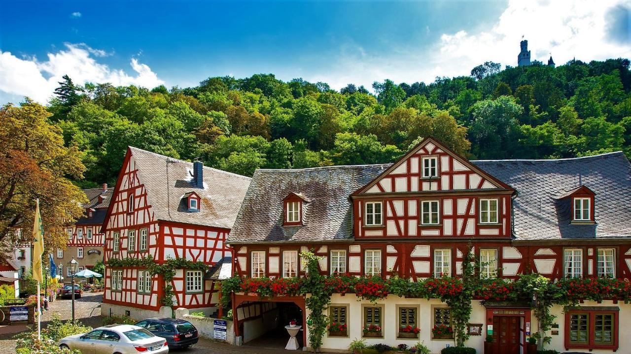 Landgasthof Zum Weissen Schwanen Braubach Exteriér fotografie